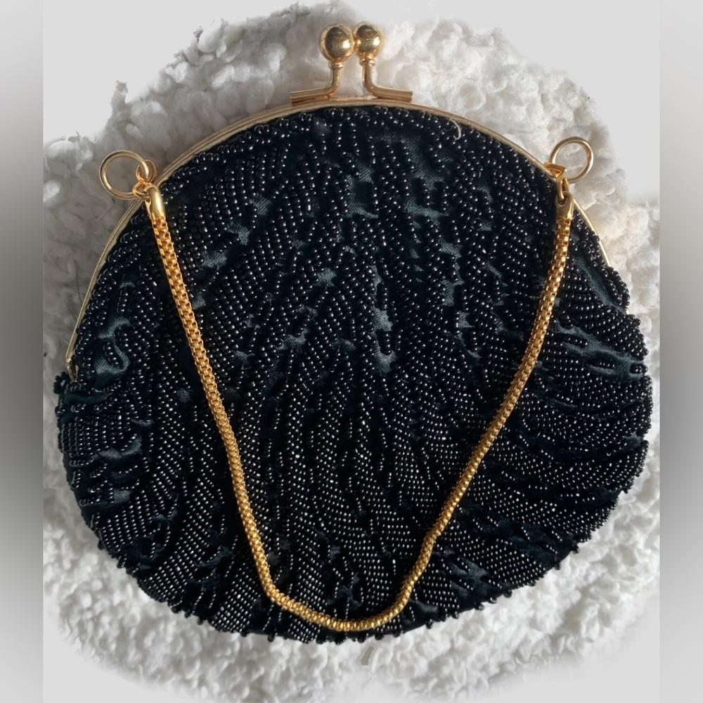 Beaded evening bag
